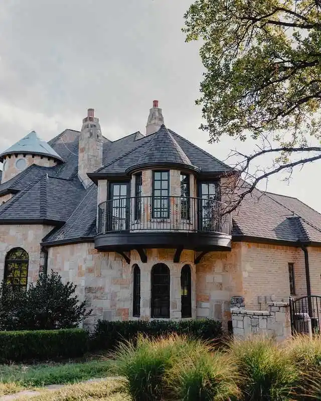 High-quality designer roofing system on a modern home